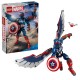 LEGO MARVEL 76296 New Captain America Construction Figure 76296 – Lego Конструктори