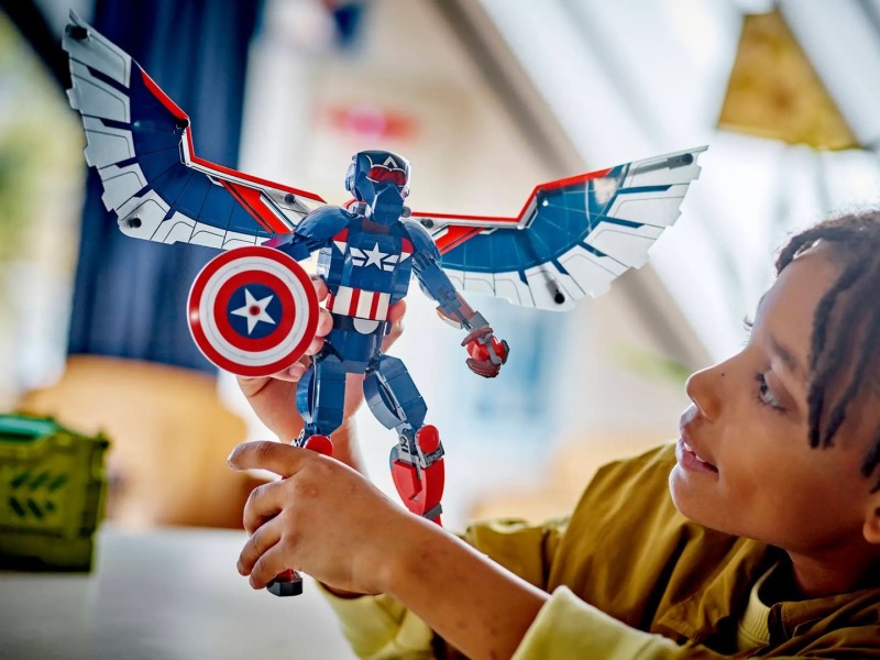 LEGO MARVEL 76296 New Captain America Construction Figure 76296 – Lego Конструктори
