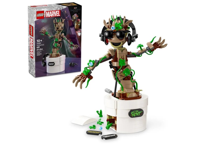 LEGO MARVEL 76297 Dancing Groot 76297 – Lego Конструктори
