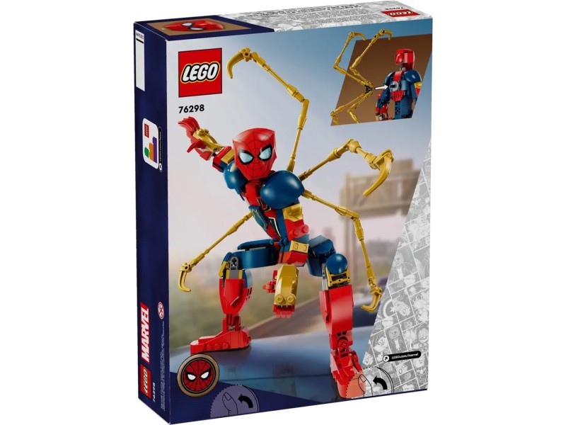 LEGO MARVEL 76298 Iron Spider-Man Construction Figure 76298 – Lego Конструктори
