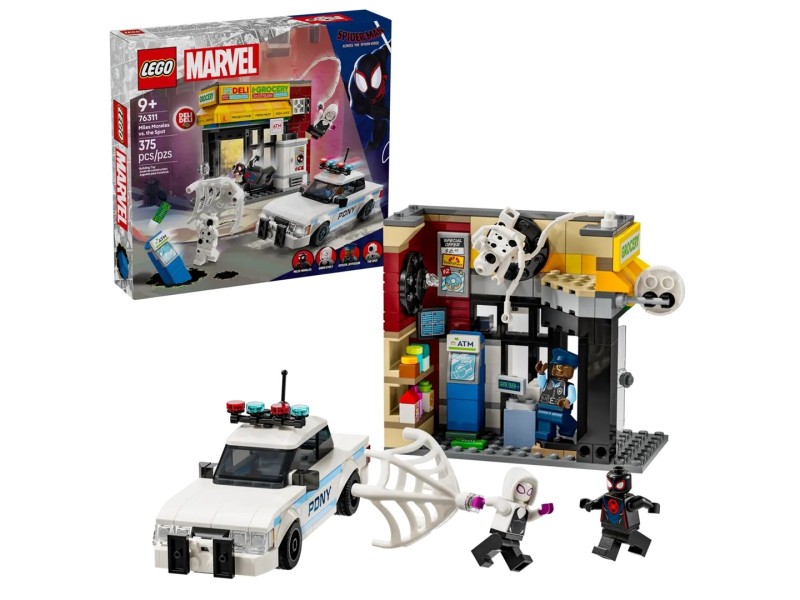 LEGO MARVEL 76311 Miles Morales vs. The Spot 76311 – Lego Конструктори