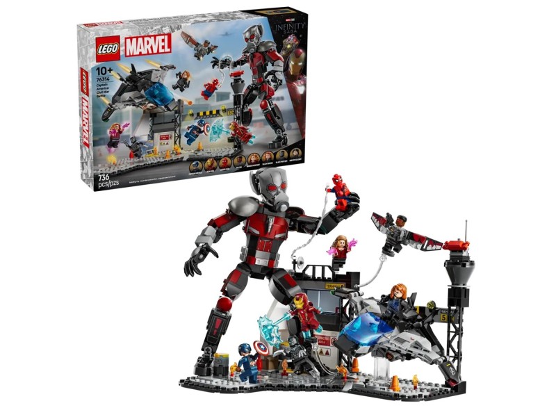 LEGO MARVEL 76314 Captain America: Civil War Battle 76314 – Lego Конструктори