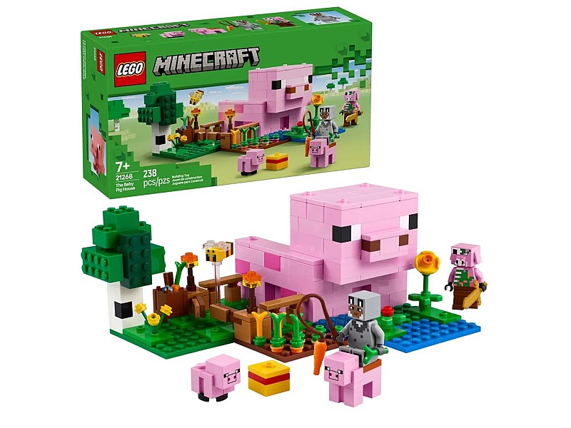 LEGO MINECRAFT 21268 The Baby Pig House 21268 – Lego Конструктори