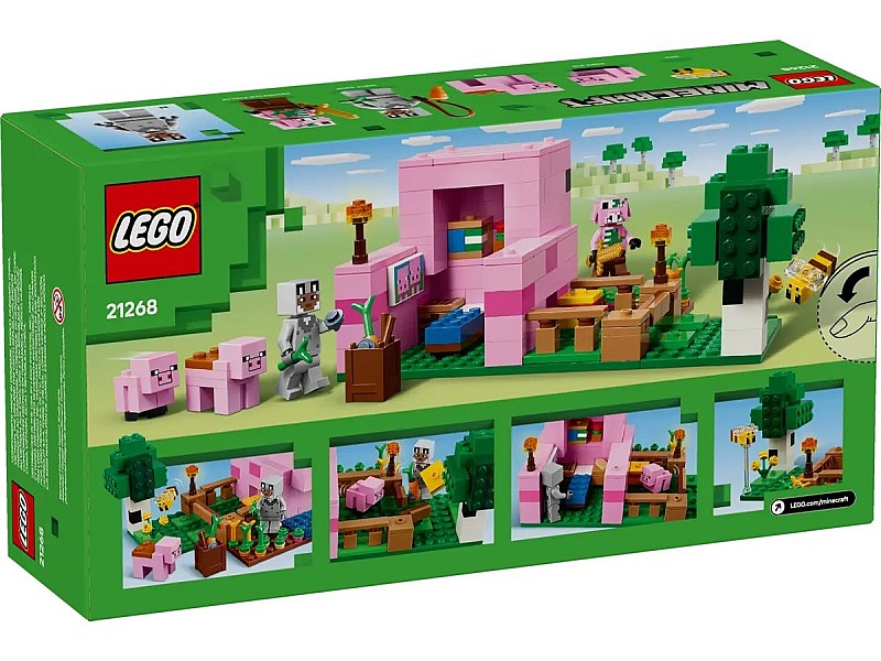 LEGO MINECRAFT 21268 The Baby Pig House 21268 – Lego Конструктори