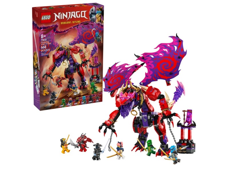 LEGO NINJAGO 71832 Thunderfang Dragon of Chaos 71832 – Lego Конструктори