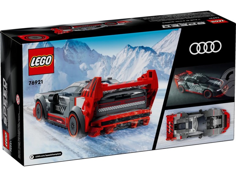 LEGO SPEED CHAMPIONS 76921 Audi S1 E-Tron Quattrro Race Car 76921 – Lego Конструктори