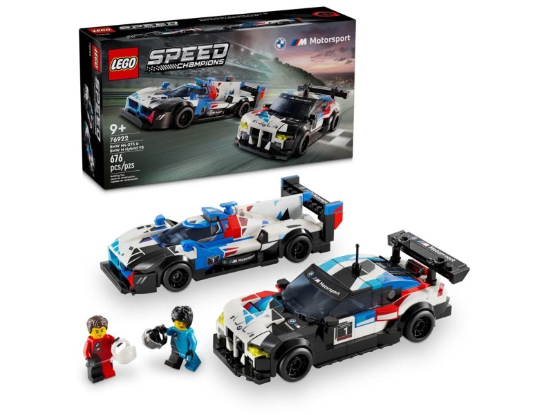 LEGO SPEED CHAMPIONS 76922 BMW M4 GT3 & BMW M Hybrid V8 76922 – Lego Конструктори