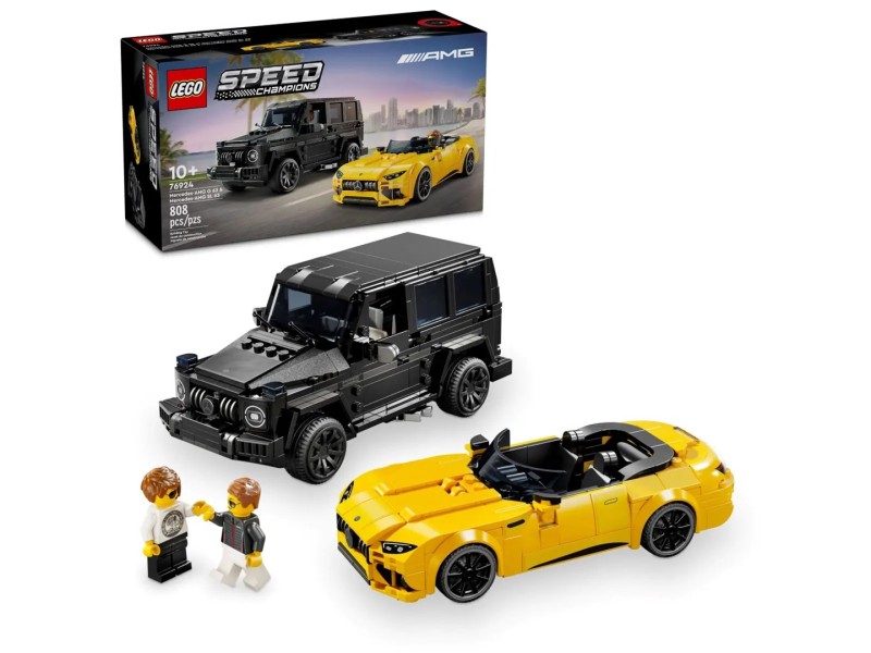 LEGO SPEED CHAMPIONS 76924 Mercedes-AMG G 63 and Mercedes-AMG SL 63 76924 – Lego Конструктори