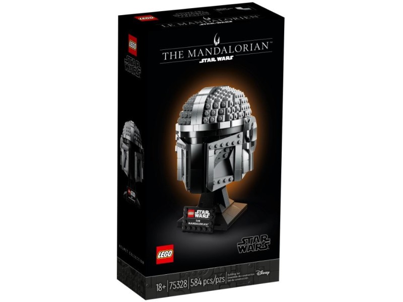 LEGO STAR WARS 75328 THE MANDALORIAN - HELMET COLLECTION 75328 – Lego Конструктори