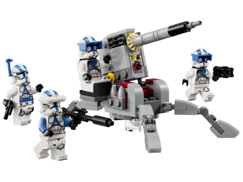 LEGO STAR WARS 75345 501ST CLONE TROOPERS BATTLE PACK 75345 – Lego Конструктори
