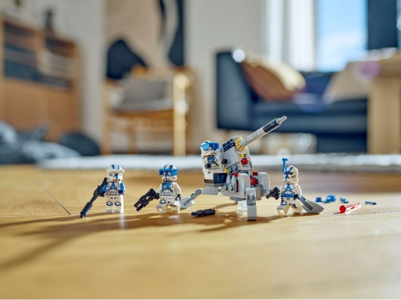 LEGO STAR WARS 75345 501ST CLONE TROOPERS BATTLE PACK 75345 – Lego Конструктори