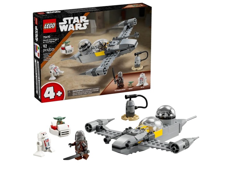 LEGO STAR WARS 75410 Mando and Grogus N-1 Starfighter 75410 – Lego Конструктори
