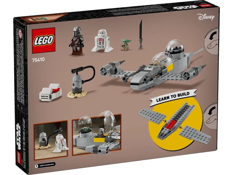 LEGO STAR WARS 75410 Mando and Grogus N-1 Starfighter 75410 – Lego Конструктори