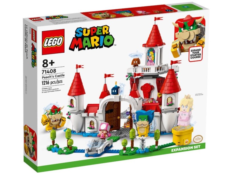 LEGO SUPER MARIO 71408 EXPANSION SET - PEACHS CASTLE 71408 – Lego Конструктори