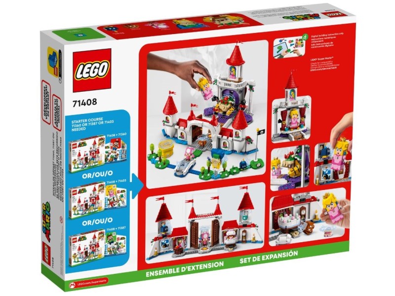 LEGO SUPER MARIO 71408 EXPANSION SET - PEACHS CASTLE 71408 – Lego Конструктори
