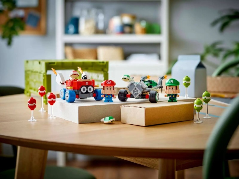 LEGO SUPER MARIO 72034 Mario Kart - Baby Mario vs. Baby Luigi 72034 – Lego Конструктори