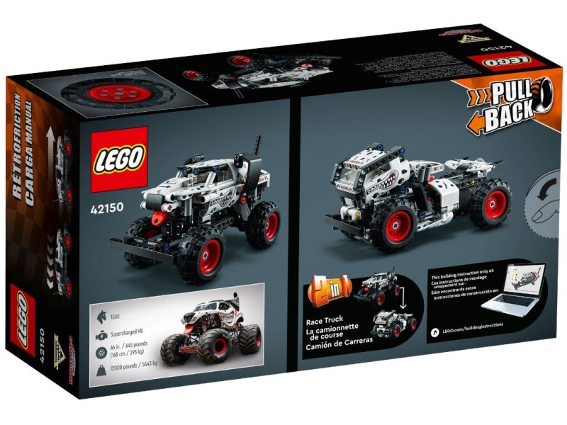 LEGO TECHNIC 42150 MONSTER JAM MONSTER MUTT DALMATIAN 42150 – Lego Конструктори