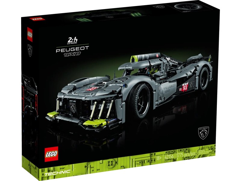 LEGO TECHNIC 42156 24H LE MANS - PEUGEOT 9X8 42156 – Lego Конструктори