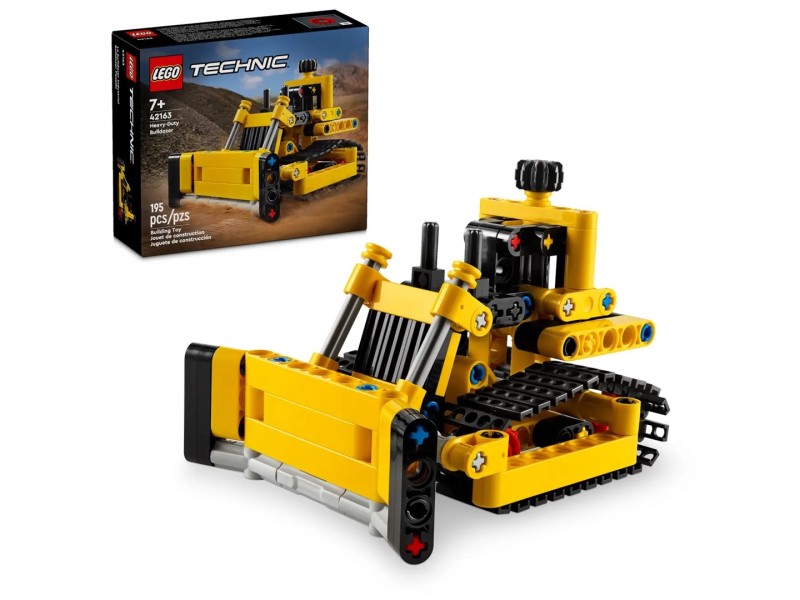 LEGO TECHNIC 42163 HEAVY-DUTY BULLDOZER 42163 – Lego Конструктори