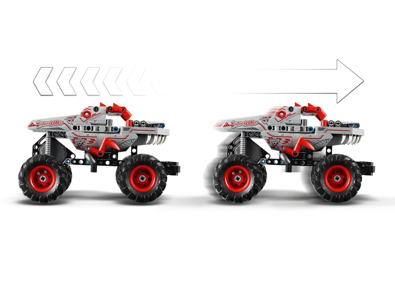 LEGO TECHNIC 42200 Monster Jam™ ThunderROARus™ with pull-back drive 42200 – Lego Конструктори