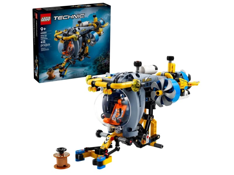 LEGO TECHNIC 42201 Deep Sea Research Submarine 42201 – Lego Конструктори