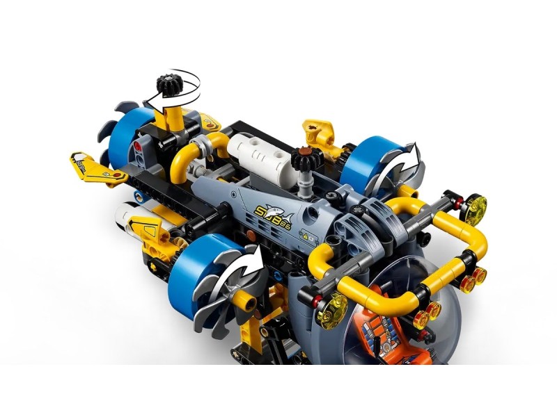 LEGO TECHNIC 42201 Deep Sea Research Submarine 42201 – Lego Конструктори