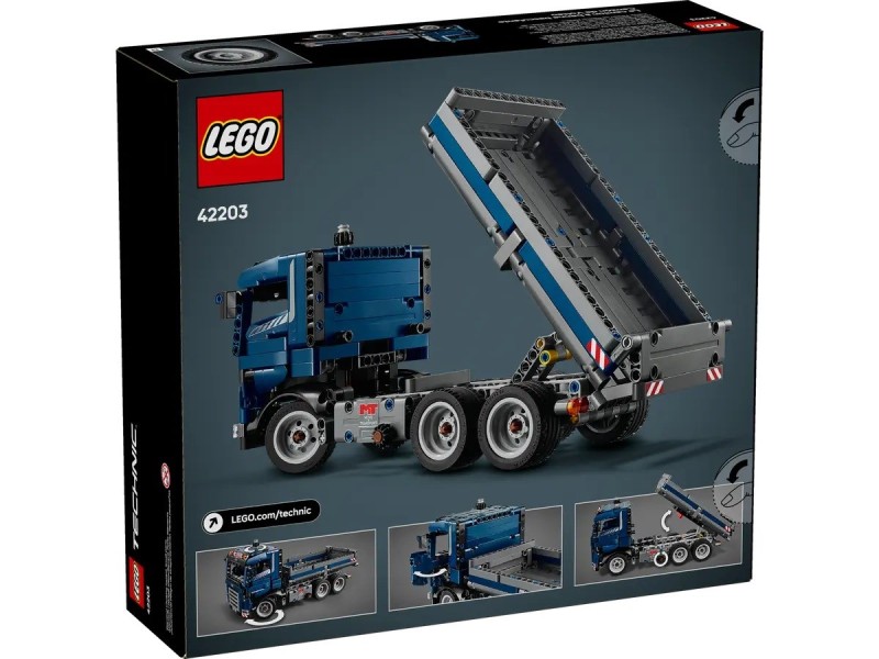 LEGO TECHNIC 42203 Tipping Dump Truck 42203 – Lego Конструктори