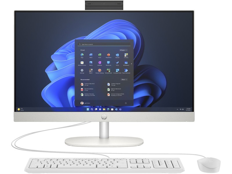 HP AIO ProOne 240 G10 N200 23,8FHD IPS 250nits AG 16GB  DDR4  SSD512 UHD Cam 5 MPx W11Pro 3Y OnSite 936J5EA – Hewlett-Packard Настолни компютри