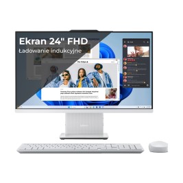 Lenovo IdeaCentre AIO 24IRH9 Intel® Core™ i5 i5-13420H 60.5 cm (23.8") 1920 x 1080 pixels All-in-One PC 16 GB DDR5-SDRAM 512 GB SSD Windows 11 Wi-Fi 6 (802.11ax) Cloud Grey