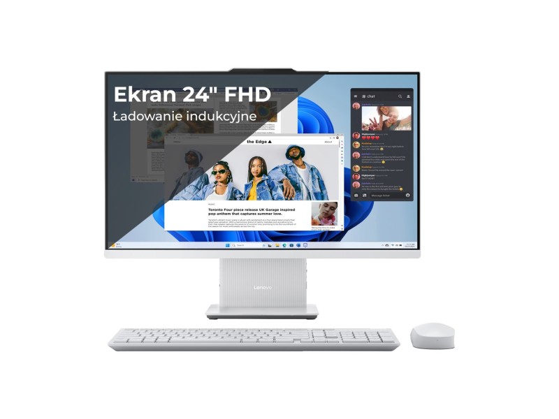 Lenovo IdeaCentre AIO 24IRH9 Intel® Core™ i5 i5-13420H 60.5 cm (23.8) 1920 x 1080 pixels All-in-One PC 16 GB DDR5-SDRAM 512 GB SSD Windows 11 Wi-Fi 6 (802.11ax) Cloud Grey F0HN0038PB – Lenovo Настолни компютри