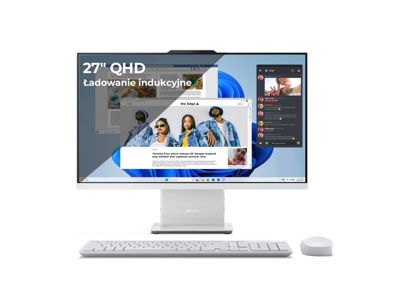 Lenovo IdeaCentre AIO 27IRH9 Intel® Core™ i5 i5-13420H 68.6 cm (27) 2560 x 1440 pixels All-in-One PC 16 GB DDR5-SDRAM 512 GB SSD Windows 11 Wi-Fi 6 (802.11ax) Cloud Grey F0HM002QPB – Lenovo Настолни компютри