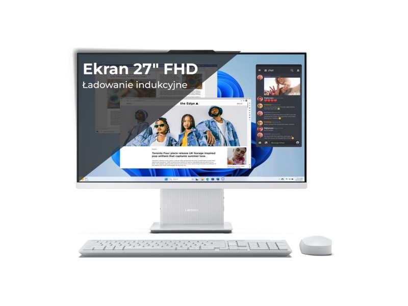 Lenovo IdeaCentre AIO 27IRH9 Intel® Core™ i7 i7-13620H 68.6 cm (27) 1920 x 1080 pixels All-in-One PC 16 GB DDR5-SDRAM 512 GB SSD Windows 11 Wi-Fi 6 (802.11ax) Cloud Grey F0HM002SPB – Lenovo Настолни компютри