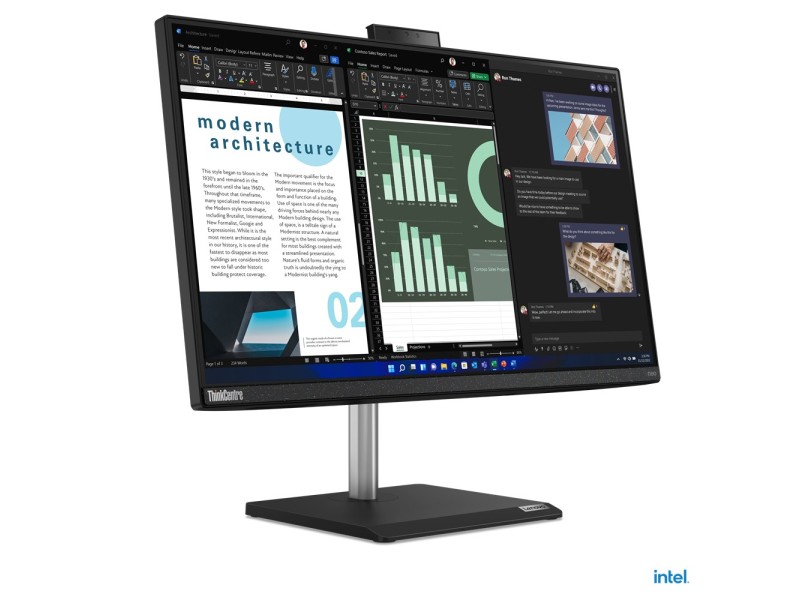 Lenovo ThinkCentre neo 30a Intel® Core™ i3 i3-1215U 60.5 cm (23.8) 1920 x 1080 pixels All-in-One PC 8 GB DDR4-SDRAM 256 GB SSD Windows 11 Pro Wi-Fi 6 (802.11ax) Black 12CE0029PB – Lenovo Настолни компютри