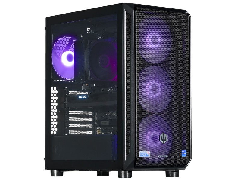 Actina 5901443410287 PC AMD Ryzen™ 5 8400F 32 GB DDR5-SDRAM 1 TB SSD Intel Arc B580 Midi Tower Black KOMACNGIP0175 – Actina Настолни компютри