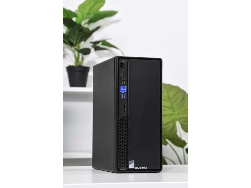 Actina 5901443382621 PC Intel® Core™ i3 i3-14100 8 GB DDR4-SDRAM 1 TB SSD Windows 11 Home Mini Tower Black KOMAAAPIM0348 – Action Настолни компютри
