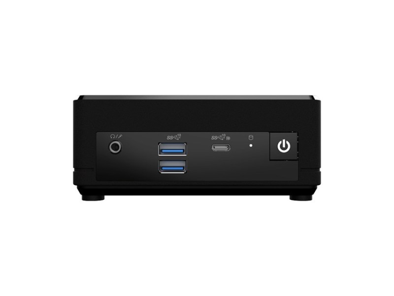 MSI Cubi ADL-002EU N100 mini PC Intel Celeron N 4 GB DDR4-SDRAM 128 GB SSD Windows 11 Pro Workstation Black ADL-002EU – MSI  Настолни компютри
