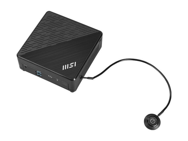 MSI Cubi ADL-002EU N100 mini PC Intel Celeron N 4 GB DDR4-SDRAM 128 GB SSD Windows 11 Pro Workstation Black ADL-002EU – MSI  Настолни компютри
