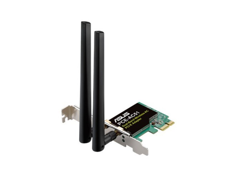 ASUS PCE-AC51 WLAN 433 Mbit/s PCE-AC51 – ASUS Мрежови карти
