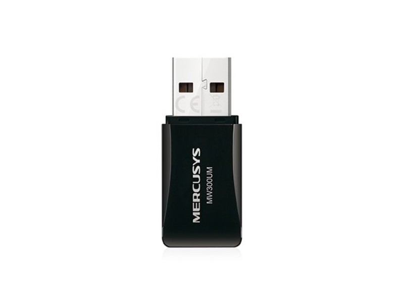 Mercusys N300 Wireless Mini USB Adapter MW300UM – MERCUSYS Мрежови карти