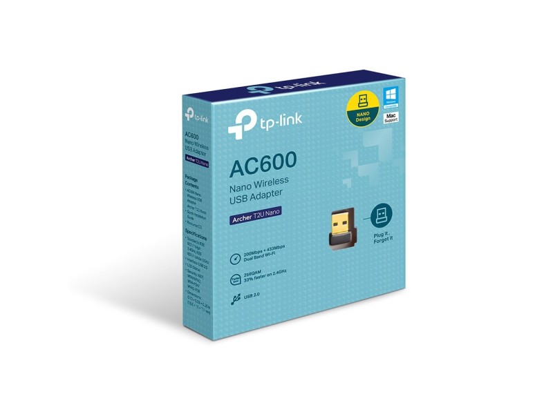 TP-Link Archer T2U Nano WLAN 433 Mbit/s T2U Nano – TP-Link Мрежови карти
