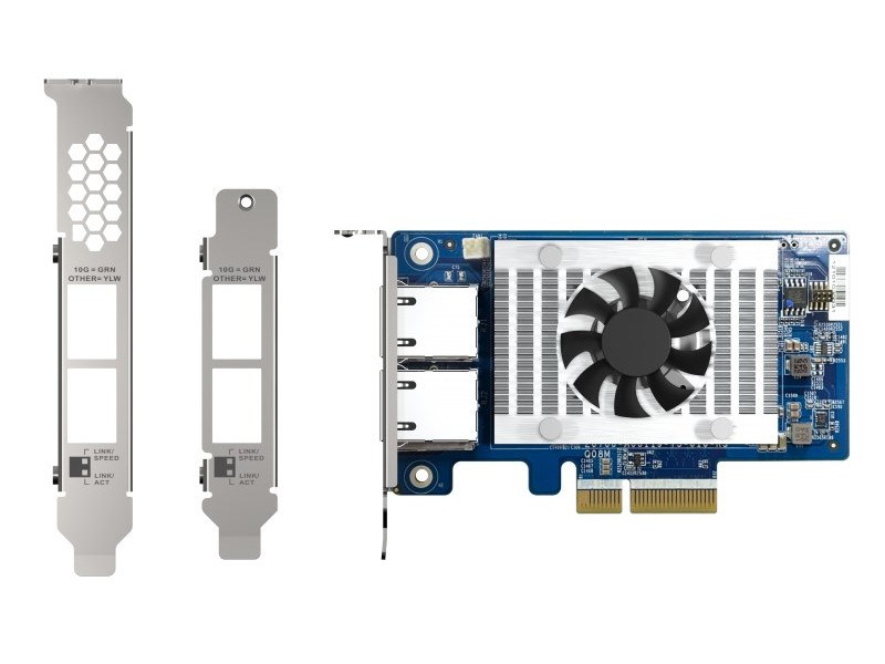 QNAP QXG-10G2T-X710 network card Internal Ethernet 1000 Mbit/s QXG-10G2T-X710 – QNAP Мрежови карти