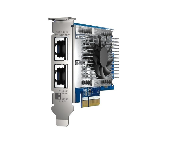 QNAP QXG-10G2T-X710 network card Internal Ethernet 1000 Mbit/s QXG-10G2T-X710 – QNAP Мрежови карти