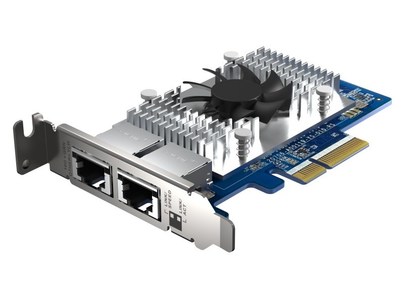 QNAP QXG-10G2T-X710 network card Internal Ethernet 1000 Mbit/s QXG-10G2T-X710 – QNAP Мрежови карти