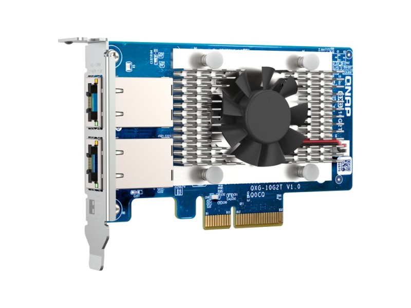 QNAP QXG-10G2T network card Internal Ethernet 10000 Mbit/s QXG-10G2T – QNAP Мрежови карти