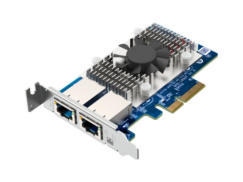 QNAP QXG-10G2T network card Internal Ethernet 10000 Mbit/s QXG-10G2T – QNAP Мрежови карти