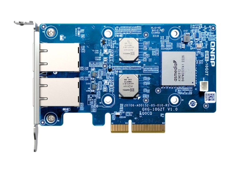 QNAP QXG-10G2T network card Internal Ethernet 10000 Mbit/s QXG-10G2T – QNAP Мрежови карти