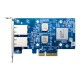 QNAP QXG-10G2T network card Internal Ethernet 10000 Mbit/s QXG-10G2T – QNAP Мрежови карти
