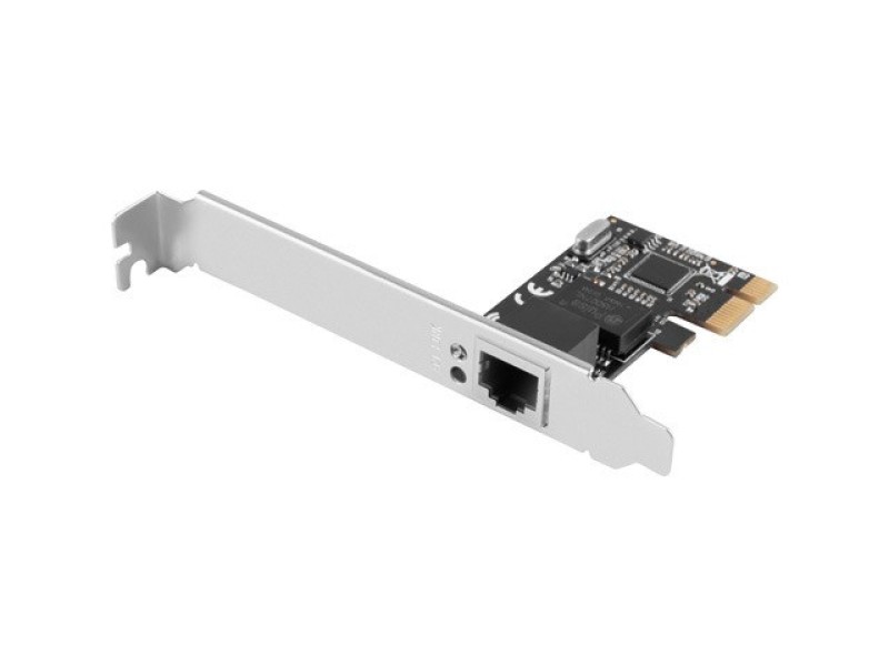 Lanberg PCE-1GB-201 Ethernet card 1GB RTL8111C with Low-Profile bracket PCE-1GB-201 – Lanberg  Мрежови карти