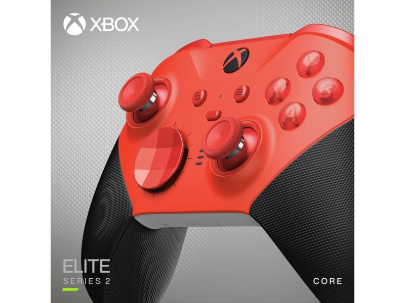 Microsoft Xbox Elite Series 2 - Core Black, Red Bluetooth/USB Gamepad Analogue / Digital Xbox Series S, Xbox Series X, PC, Xbox One, Xbox One S, Xbox One X RFZ-00014 – Microsoft Контролери