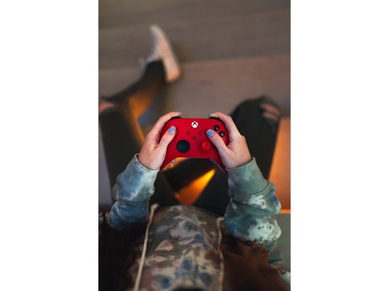 Microsoft Xbox Wireless Controller Red Bluetooth/USB Gamepad Analogue / Digital Xbox, Xbox One, Xbox Series S, Xbox Series X QAU-00012 – Microsoft Контролери